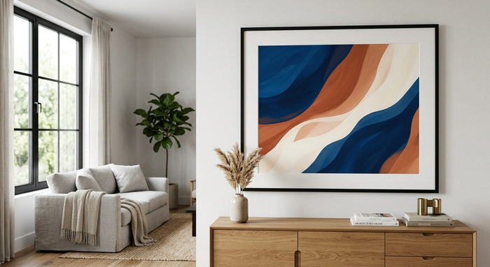 Color Psychology and Abstract Wall Art Prints: How to Set the Perfect Mood in Every Room