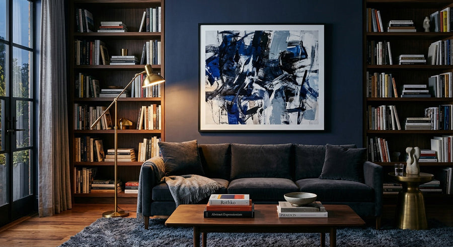 Abstract Wall Art for Living Rooms: Your 2026 Color Palette Guide