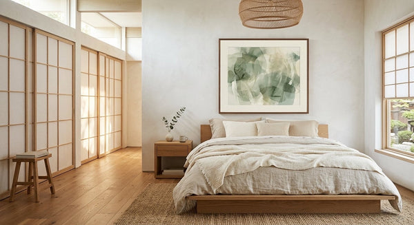 Abstract Wall Art for Bedroom: Creating a Calm Retreat