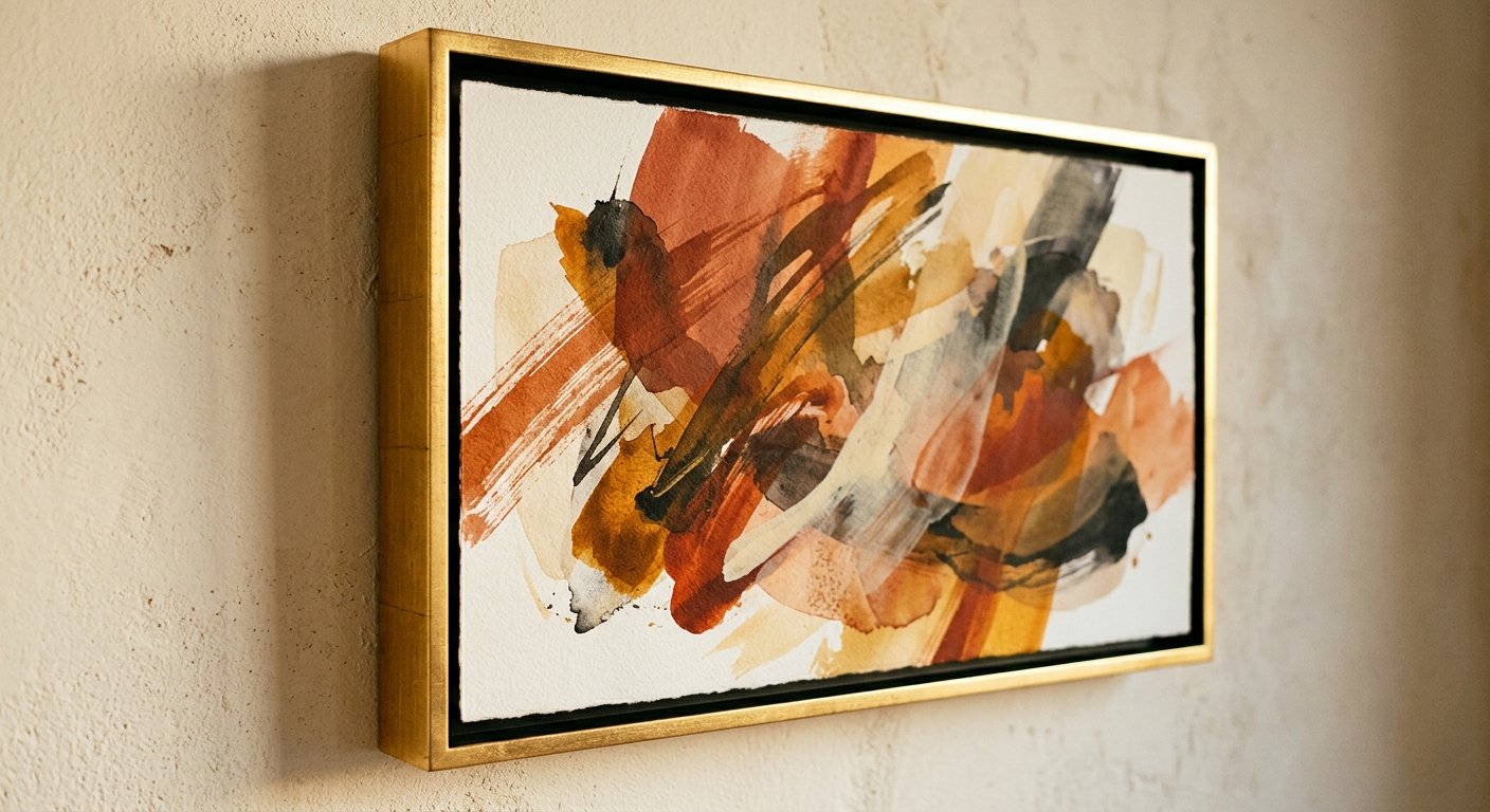 Abstract Wall Art for Living Rooms: How to Choose by Color and Mood